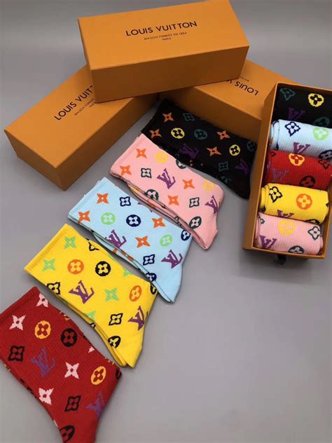 louis vuitton socks with pockets|white louis vuitton socks.